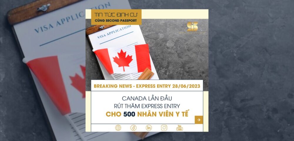 TIN NÓNG- Canada Lần Đầu Tổ Chức Rút Thăm Express Entry Cho Các Nhân Viên Y Tế